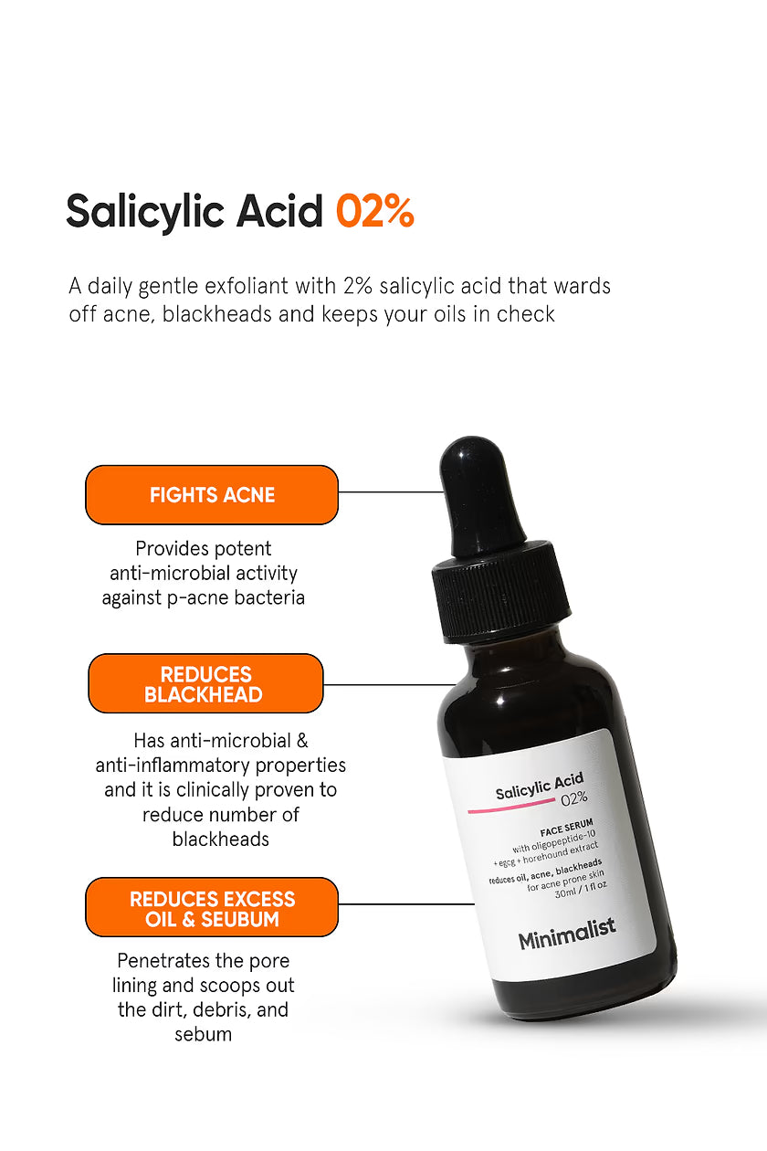 Minimalist - Salicylic Acid 2% Face Serum
