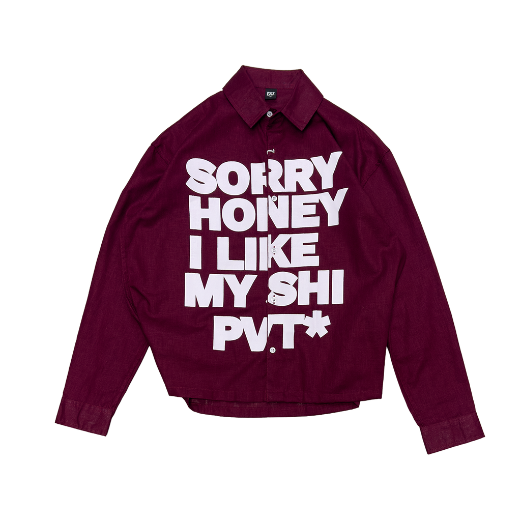 PVT LTD Sorry Honey Shirt (Linen Cotton) - ZAVE