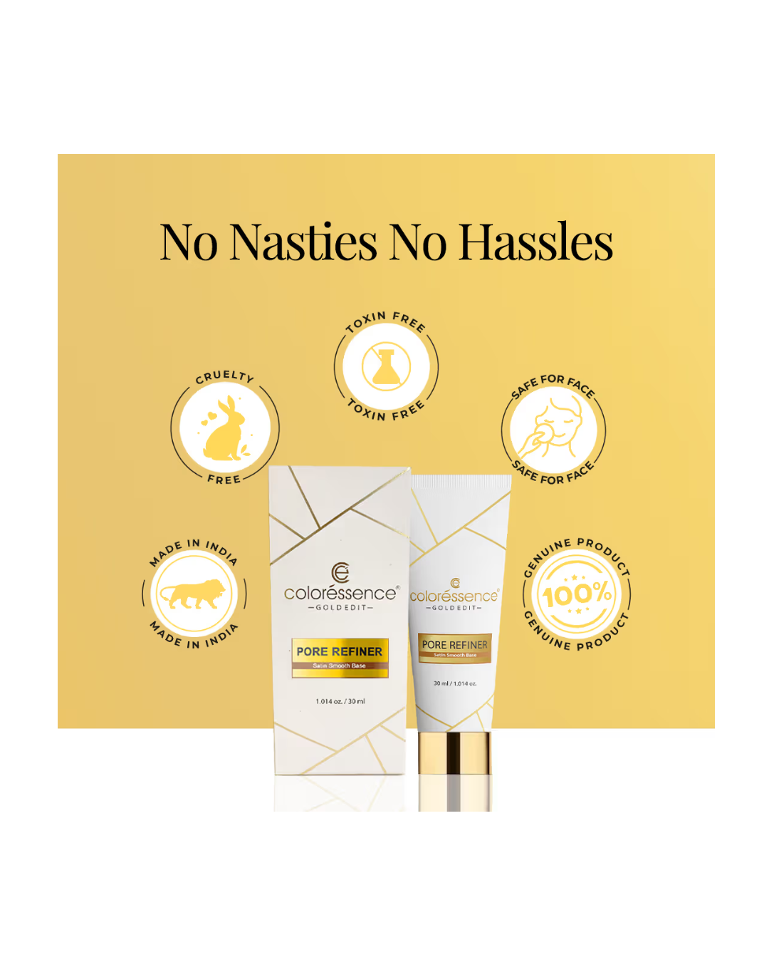 COLORESSENCE - Pore Refiner Silicon Based Makeup Primer