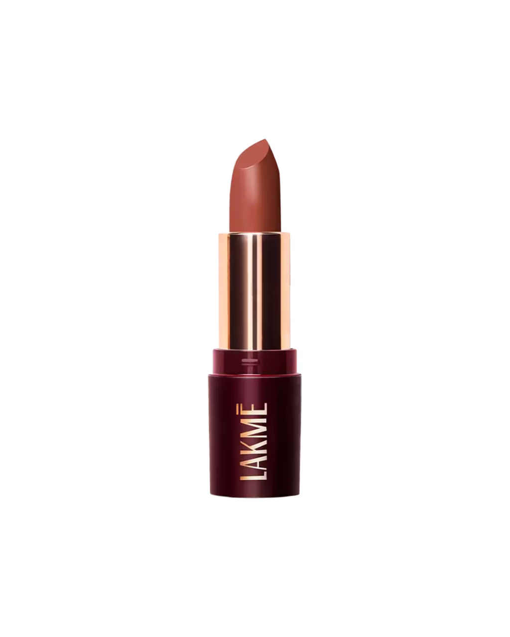 Lakme - Ultimat Glam Satin Matte Lipstick - Nude Toffee-UN2