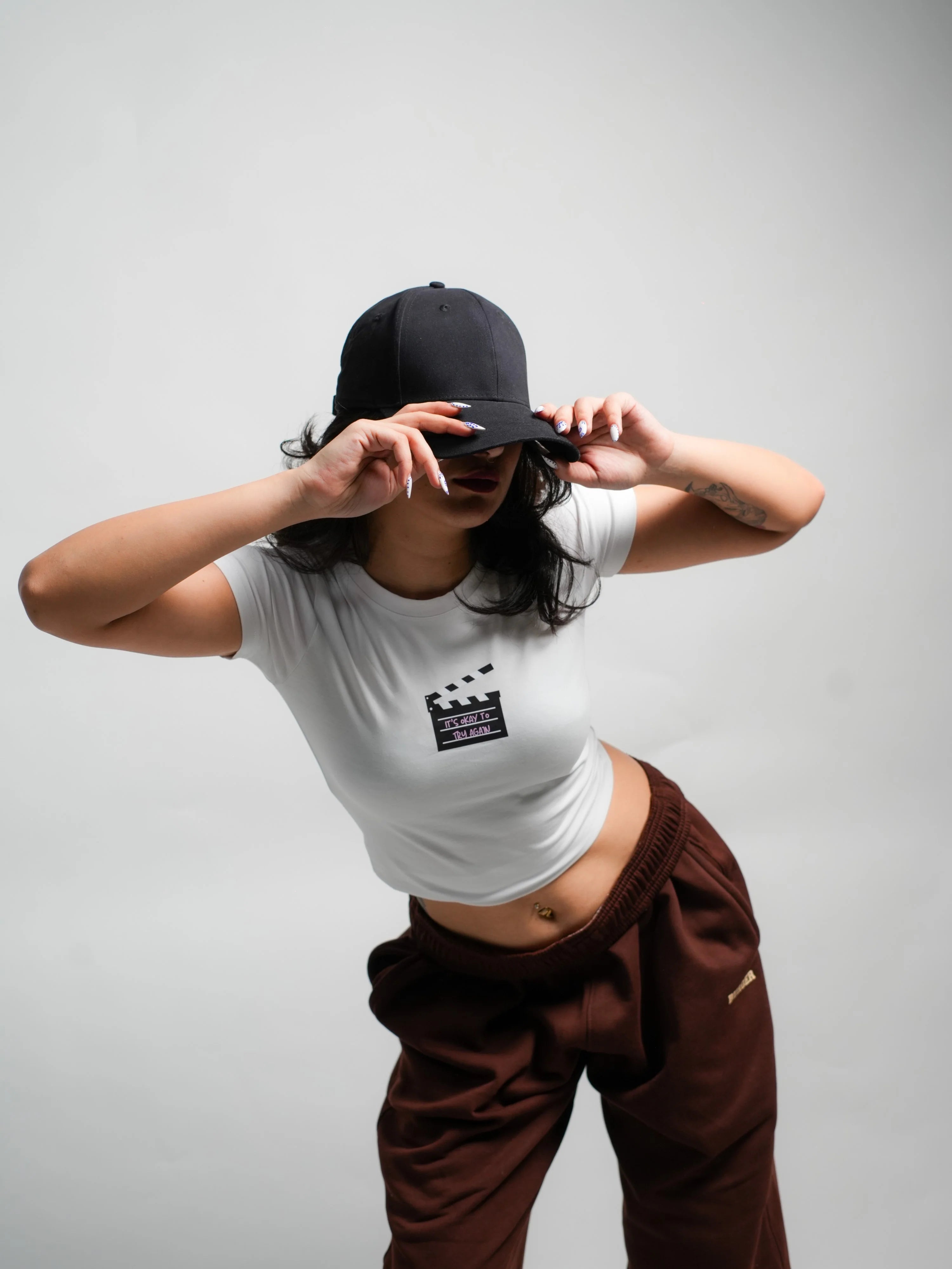 Burger Bae - It’s okay to try again - It Girl Baby tee for Women