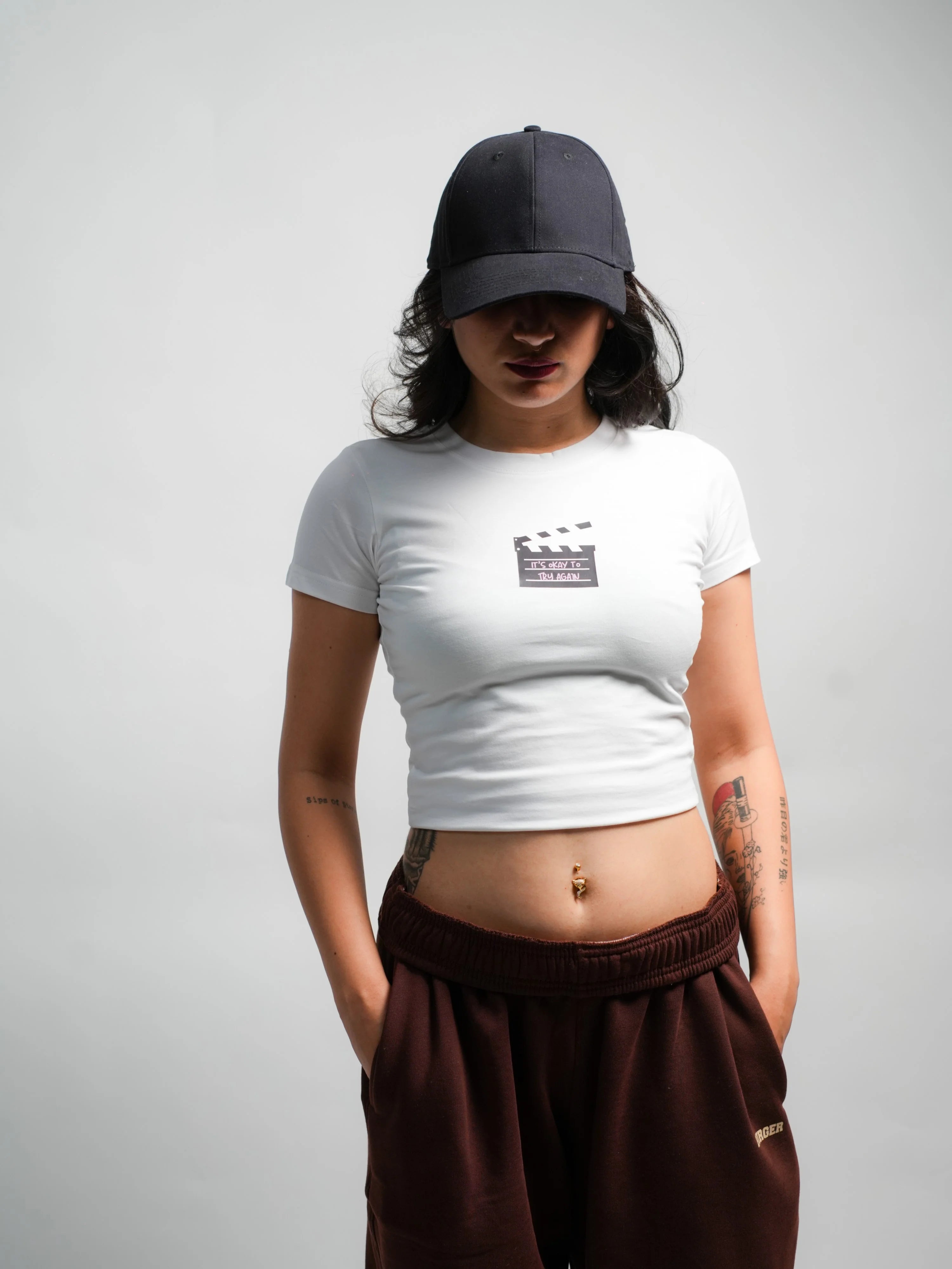 Burger Bae - It’s okay to try again - It Girl Baby tee for Women