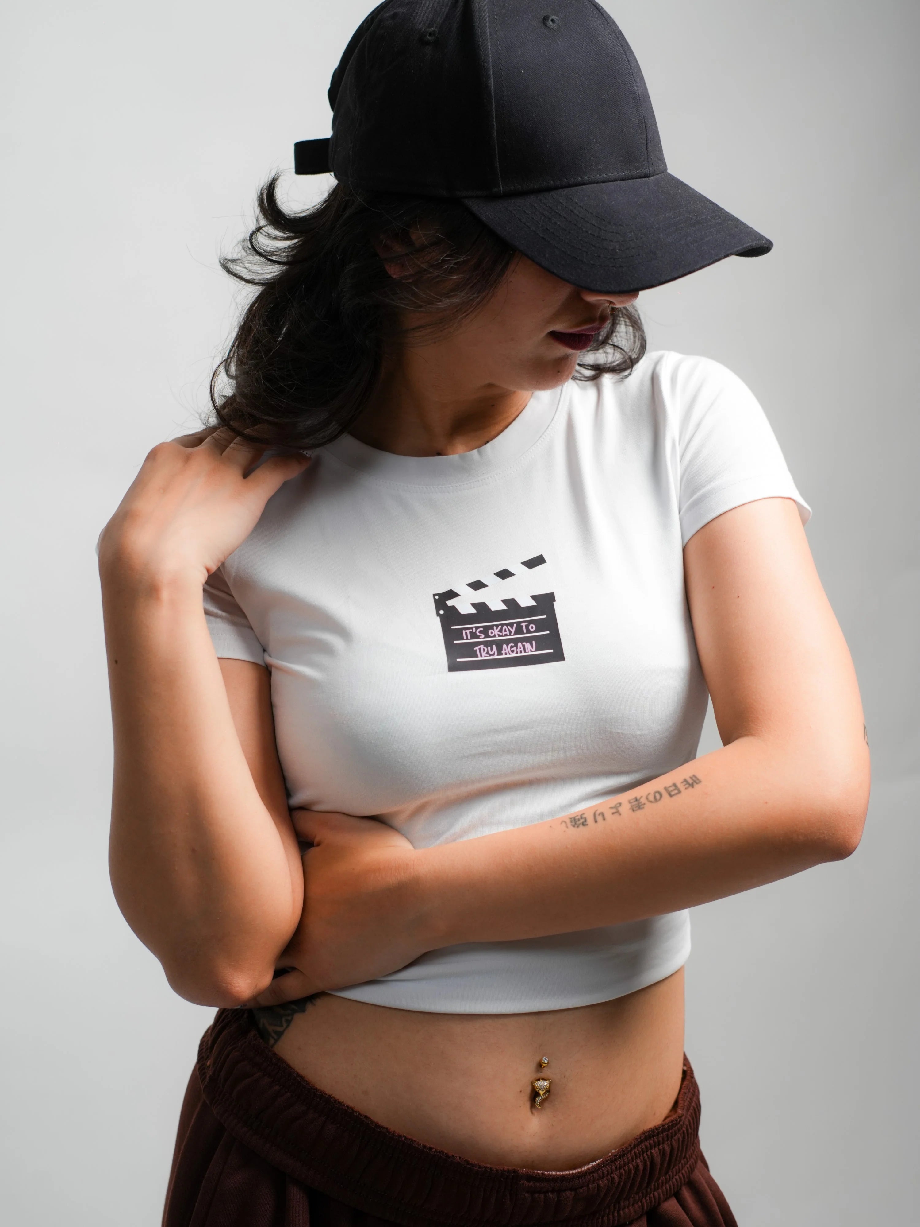 Burger Bae - It’s okay to try again - It Girl Baby tee for Women