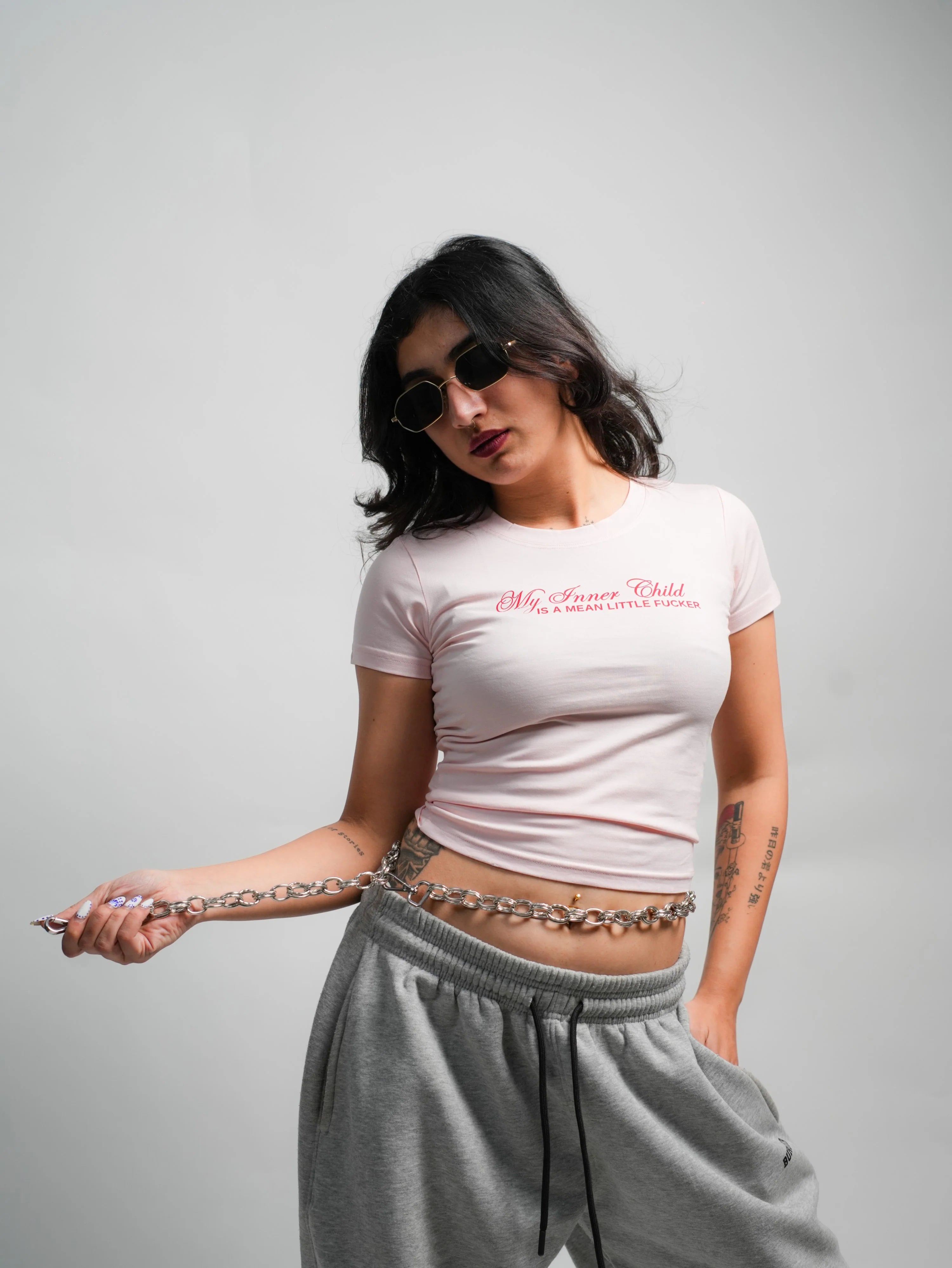 Burger Bae - My inner child - It Girl Baby tee for Women