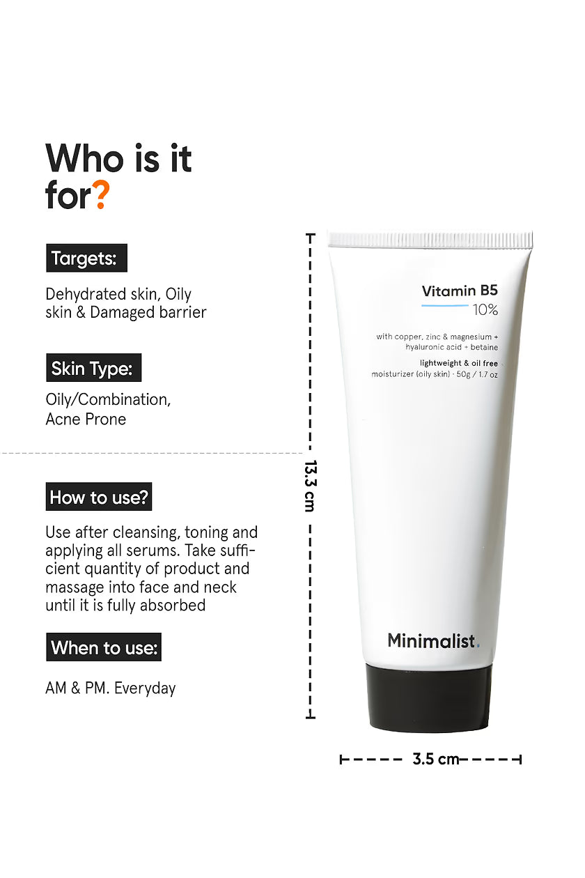 Minimalist - Vitamin B5 10% Moisturizer