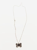 Zave Silver Butterfly Necklace