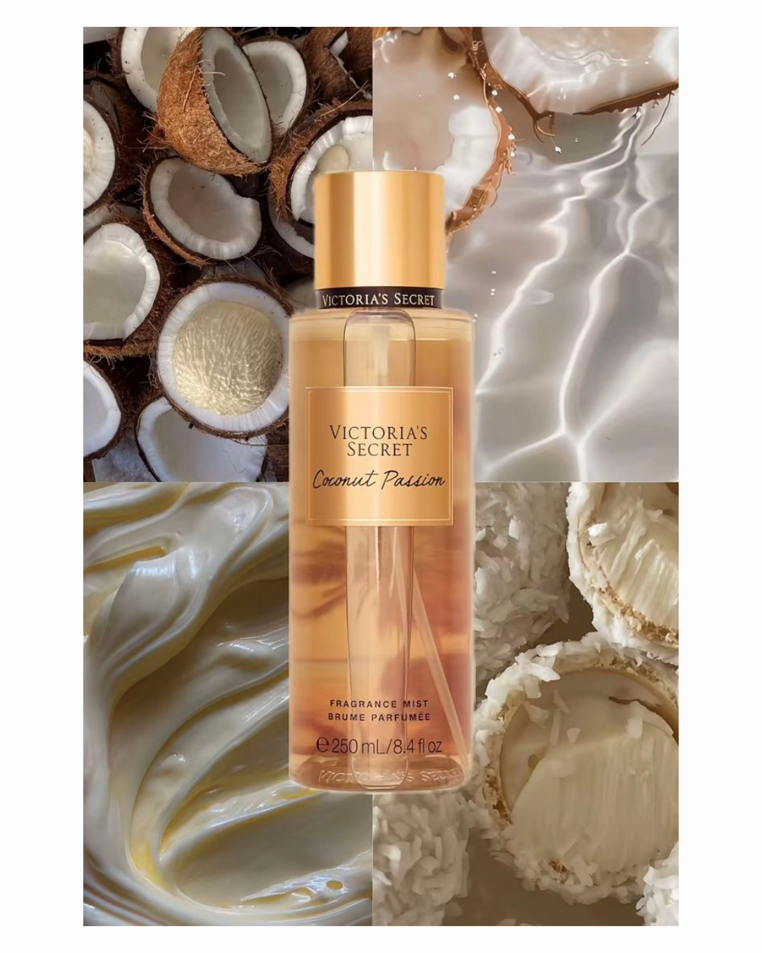 Victoria's Secret Coconut Passion Fragrance Mist - ZAVE