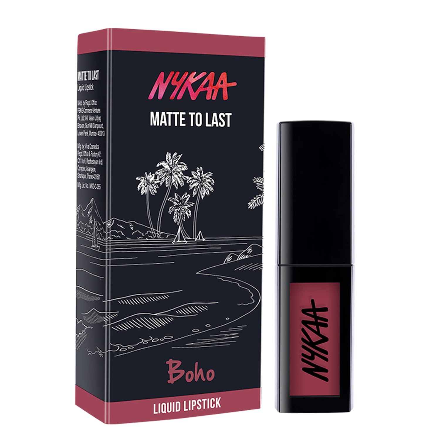 Nykaa - Matte To Last ! Transferproof Liquid Lipstick - Boho-16