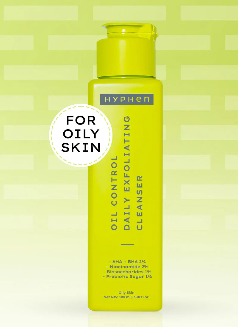 HYPHEN - OIL CONTROL DAILY EXFOLIATING 2% AHA BHA CLEANSER