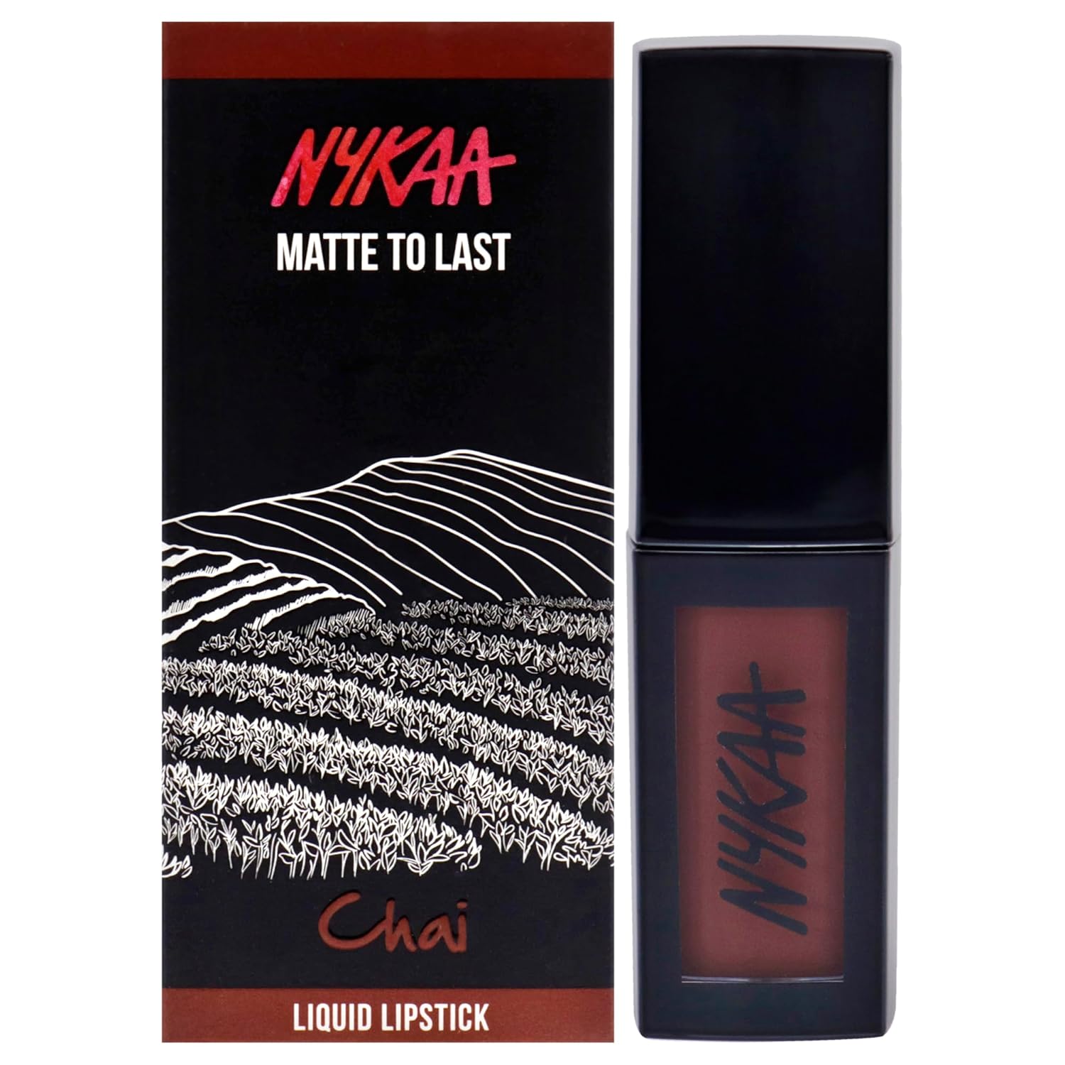 Nykaa - Matte To Last ! Transferproof Liquid Lipstick - Chai -18