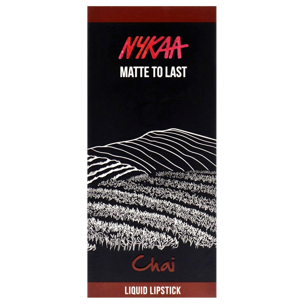 Nykaa - Matte To Last ! Transferproof Liquid Lipstick - Chai -18