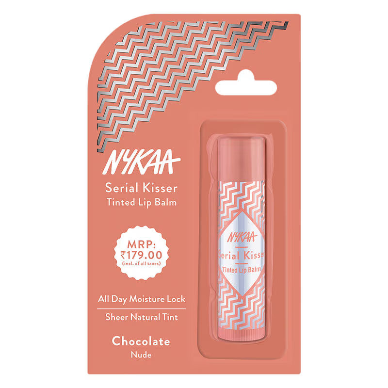 Nykaa Serial Kisser Moisturising Tinted Lip Balm With Shea Butter & Vitamin E