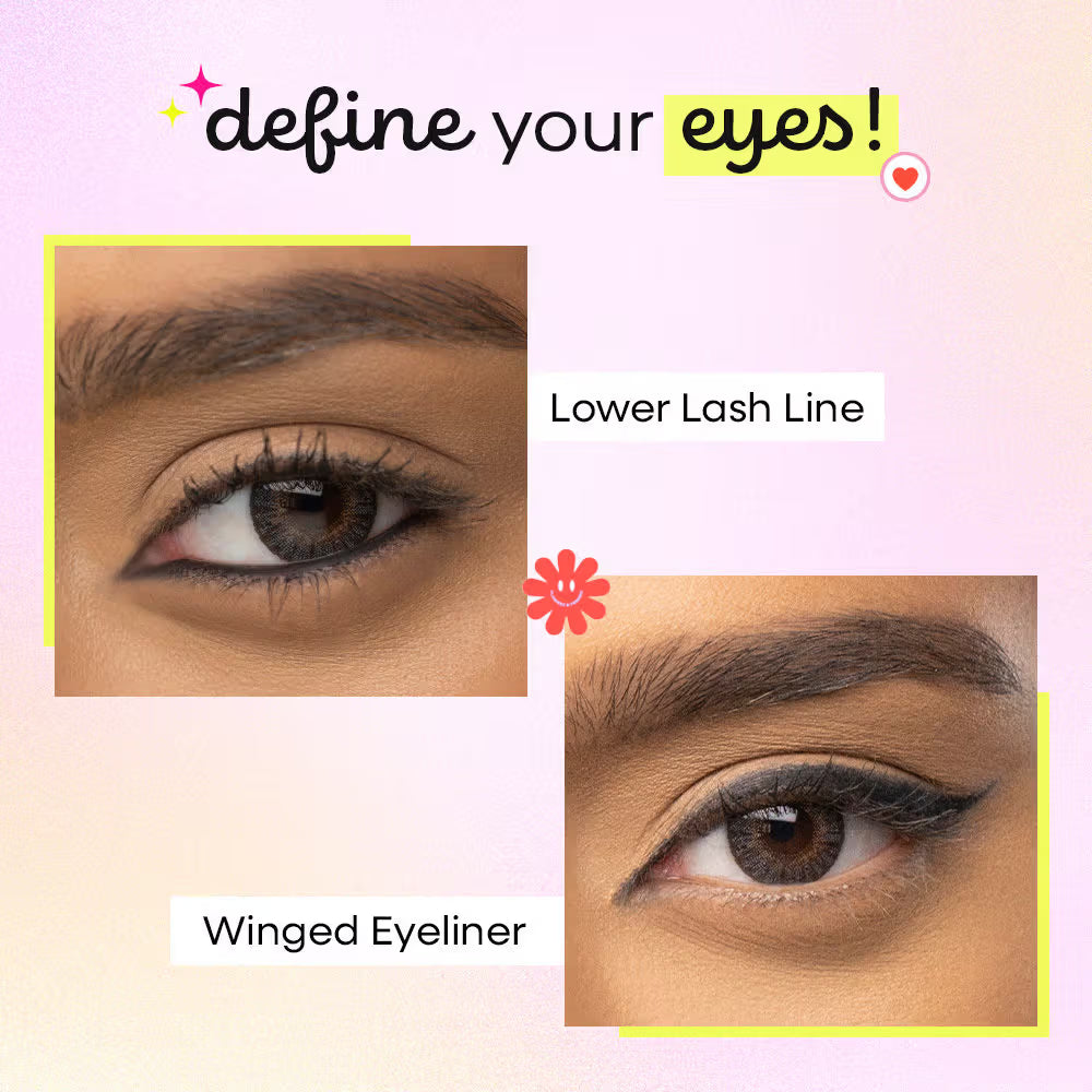 Nykaa - Black Magic 24Hr Longstay Matte Waterproof Smudgeproof Kajal Eyeliner
