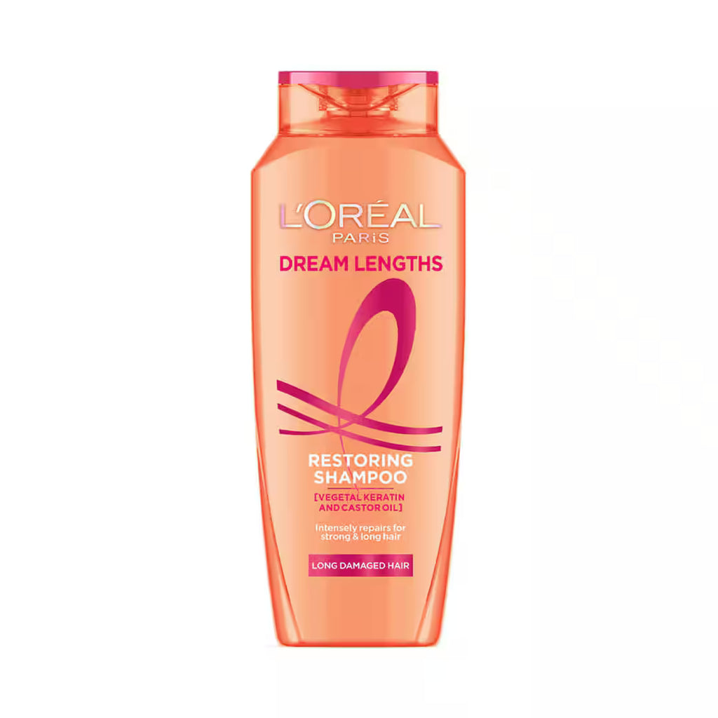 LOreal Paris - Dream Length Restoring Shampoo with Vegetal Keratin & Castor Oil