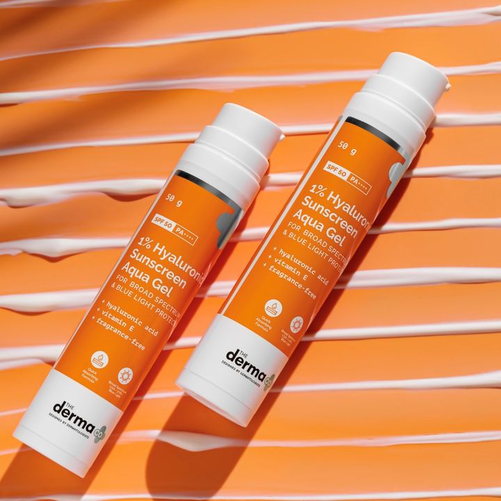 The Derma Co - 1% Hyaluronic Sunscreen Aqua Gel