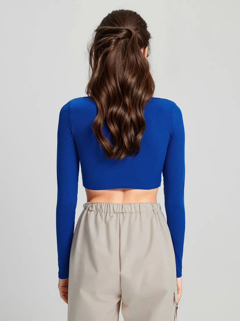 MWB Square Neck Ribbed Top