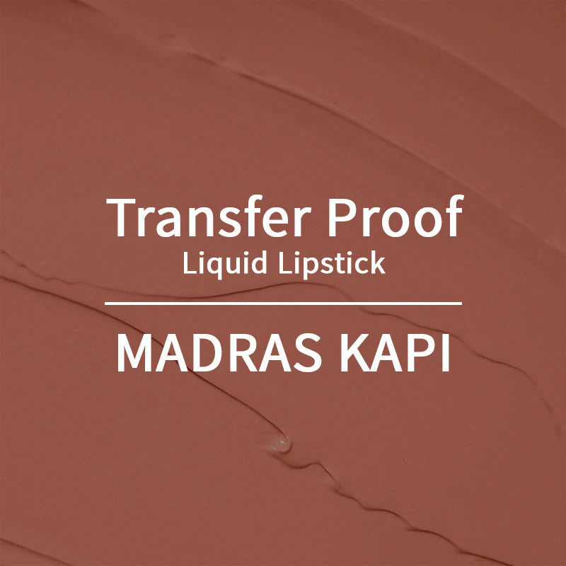 Nykaa - Matte To Last ! Transferproof Liquid Lipstick - Madras Kaapi -05