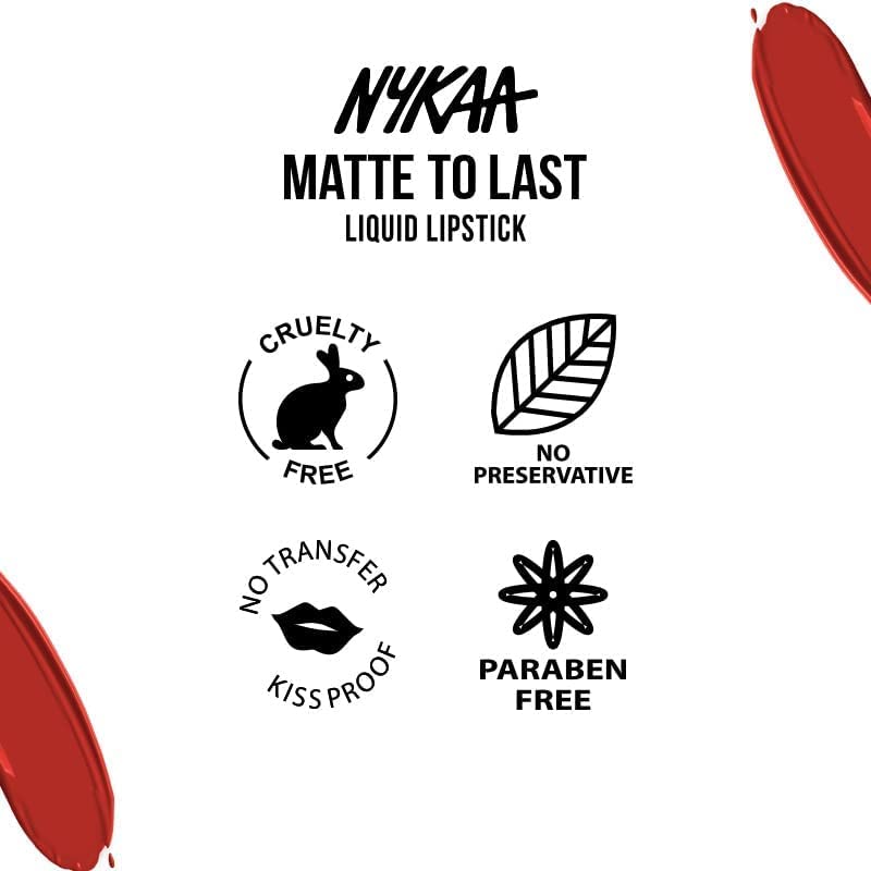 Nykaa Matte To Last ! Transferproof Liquid Lipstick - Kashi - 19