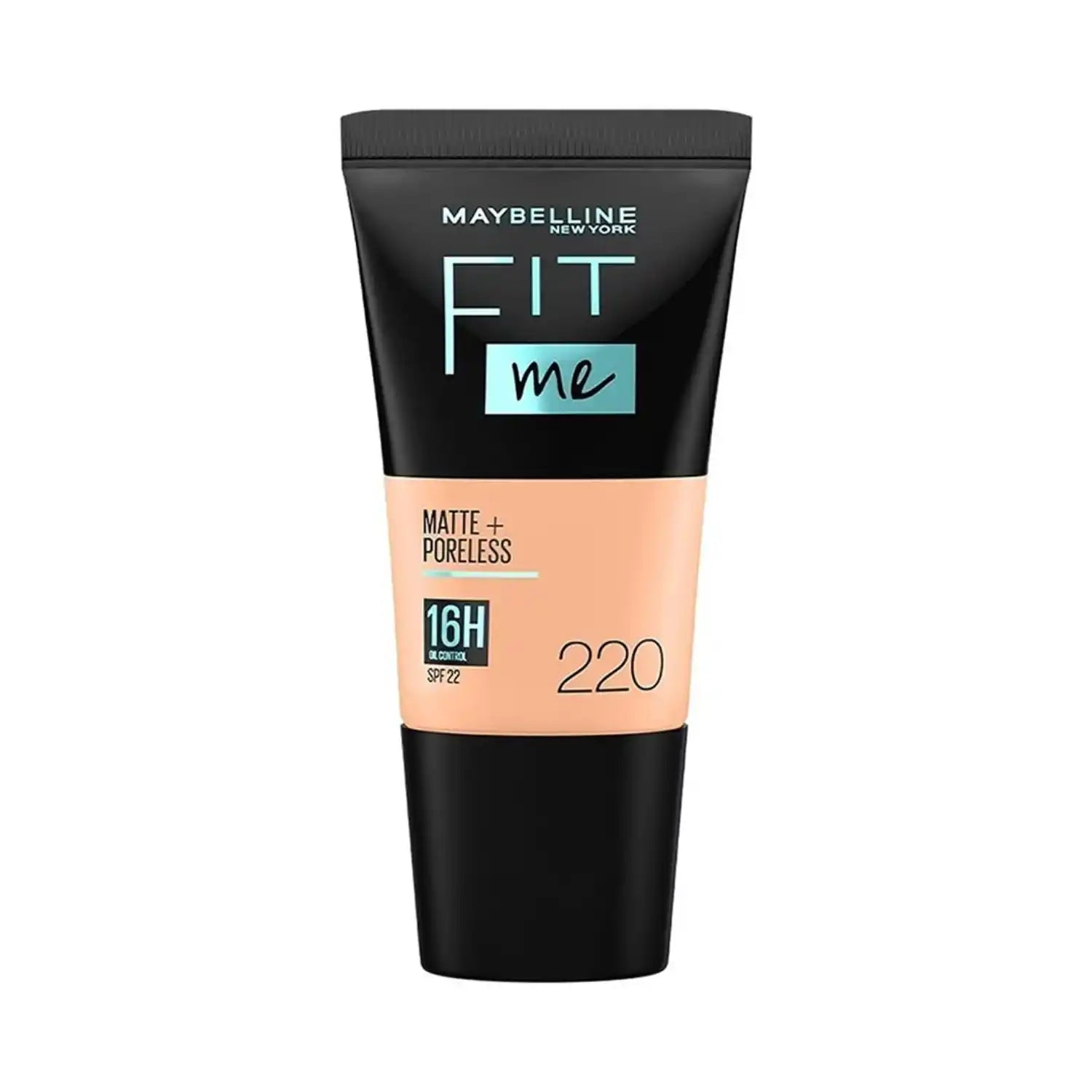 Maybelline New York Fit Me Matte+Poreless Liquid Foundation Tube