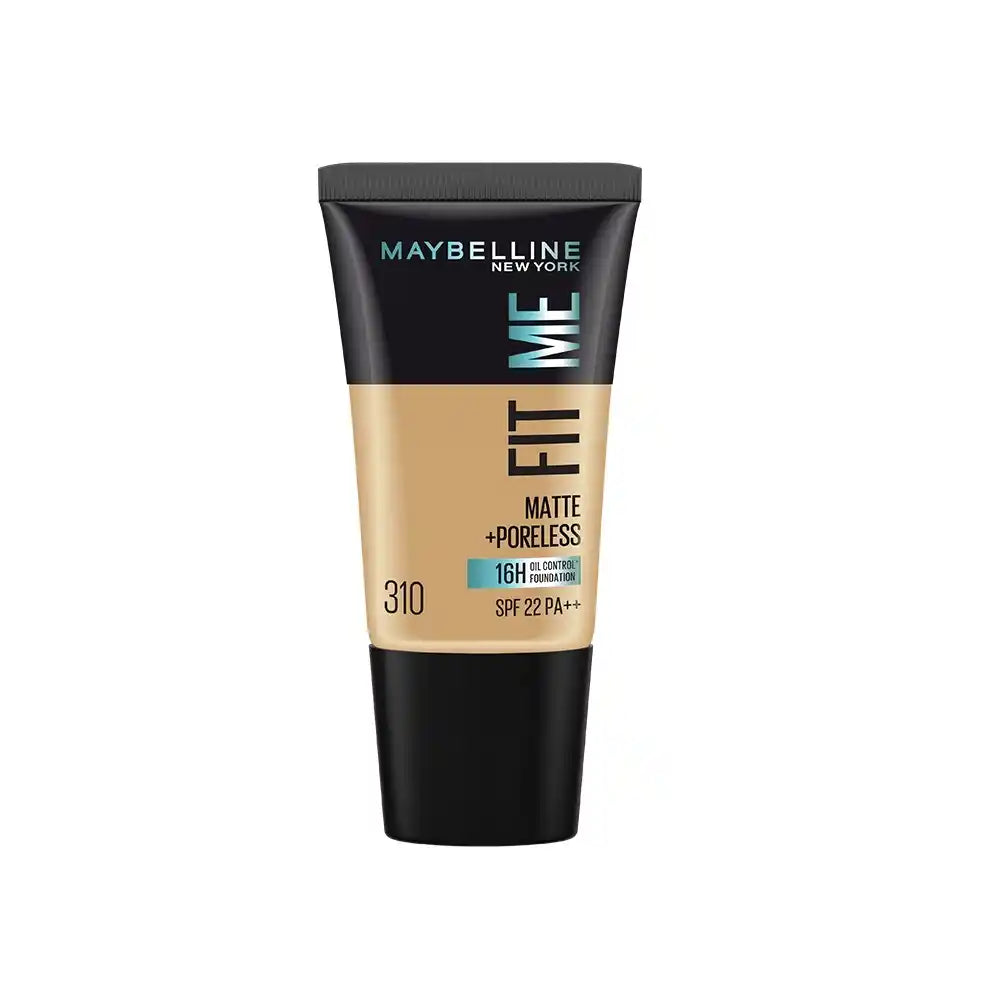 Maybelline New York Fit Me Matte+Poreless Liquid Foundation Tube