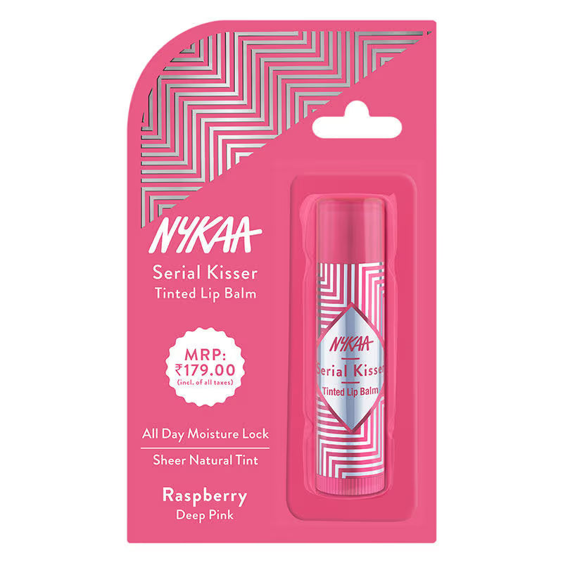 Nykaa Serial Kisser Moisturising Tinted Lip Balm With Shea Butter & Vitamin E