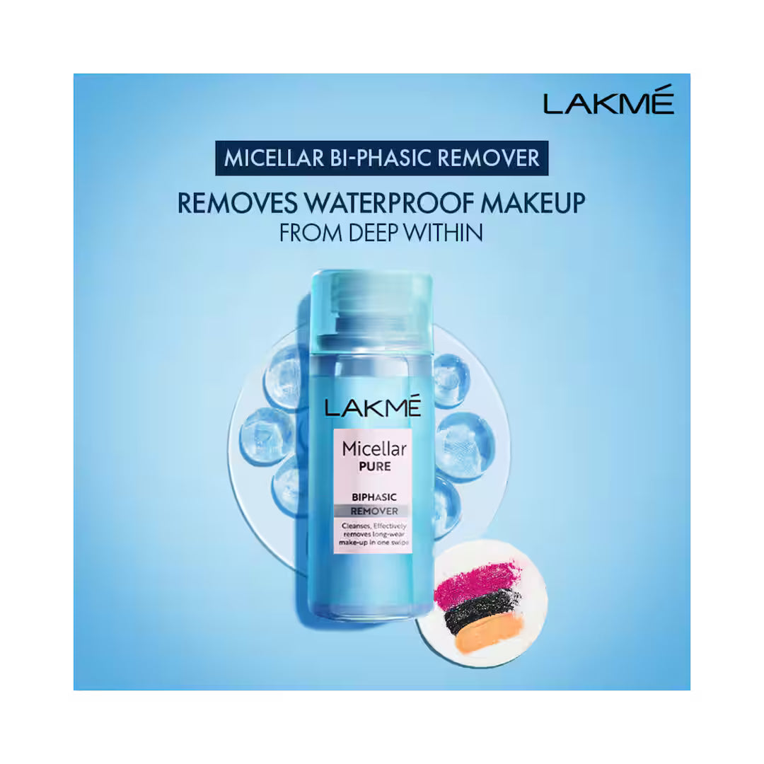 Lakme - Micellar Water Biphasic Make Up Remover