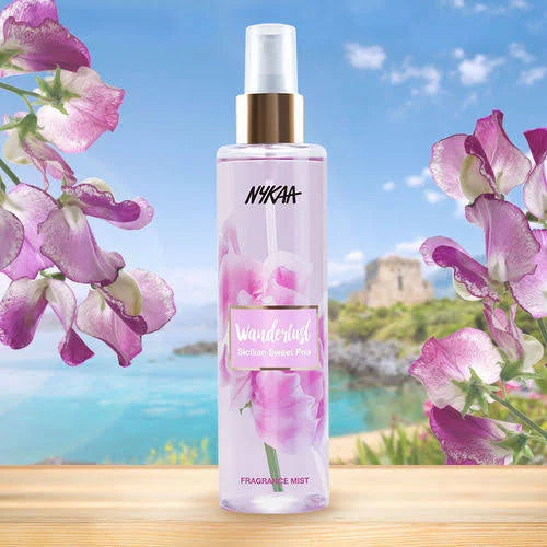 Nykaa - Wanderlust Sicilian Sweet Pea Floral Perfume Mist