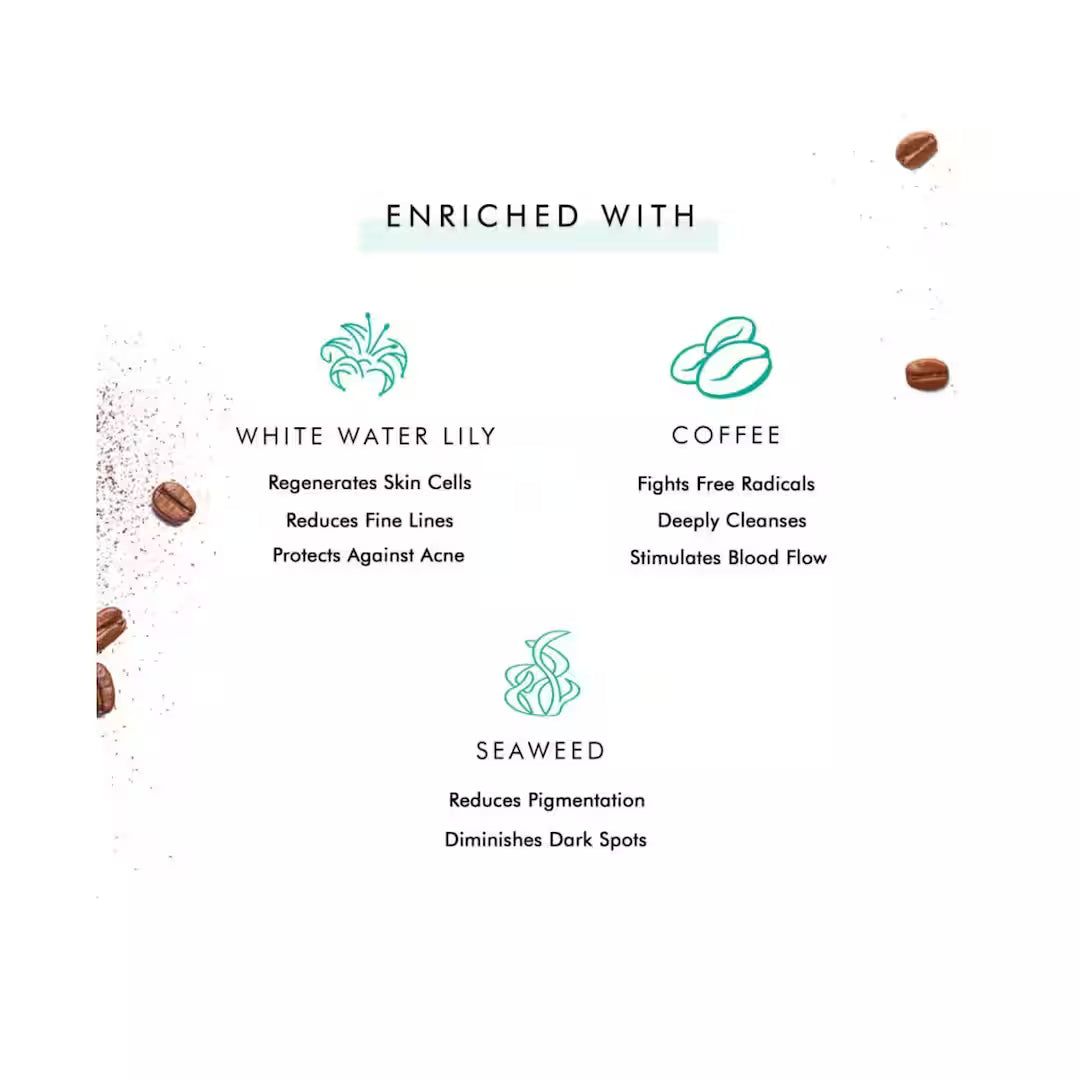 mCaffeine - Naked & Raw Deep Cleansing Coffee Face Wash